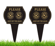 Felexdo front view sign in lawn showing clear message and curb appeal