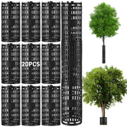 FELISTORY front packaging showing 20 tree protectors and accessories for easy planting