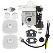 Ferilter carburetor front view showing mounting points, brand and correct fit