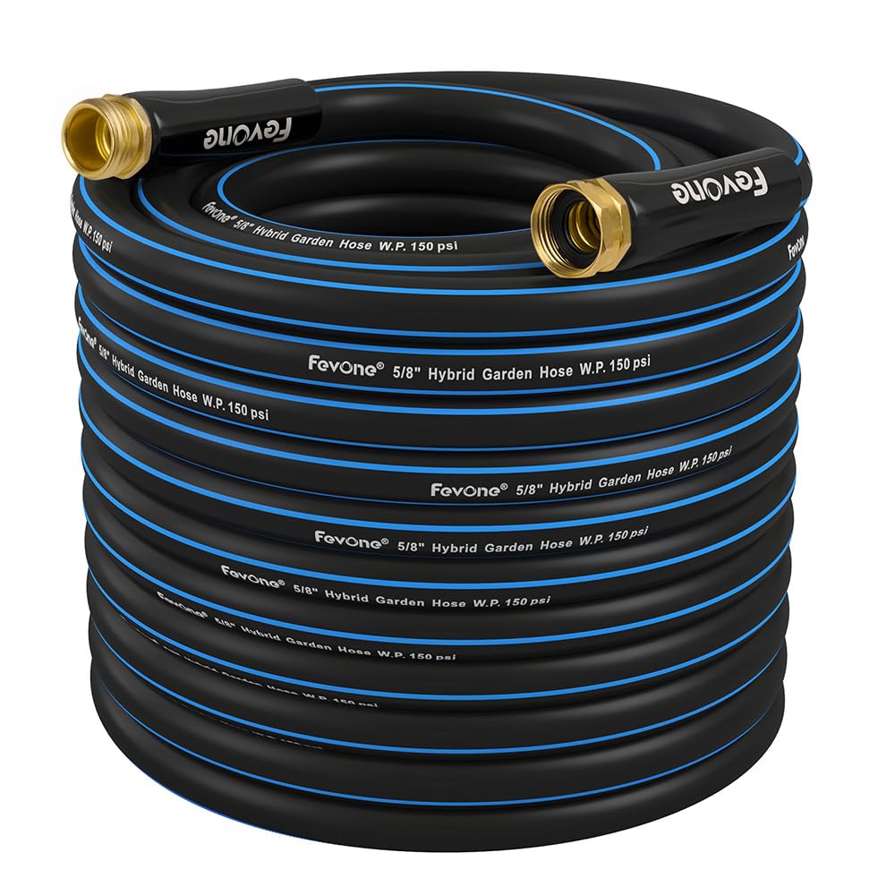 FEVONE 25 ft hose front packaging showing model and length benefit
