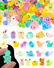 FEXIA front packaging showing 100-piece set and colorful figurines for easy selection