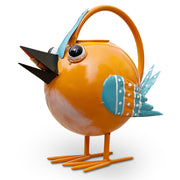 FGYPYLFF bird watering can front view shows cute design and sturdy metal