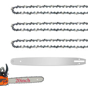 Fifchall 20 inch bar front view showing fit and durability benefit
