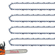 Fifchall front packaging showing 20-inch chain pack and fitment details, ensures correct size