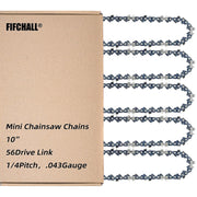 Fifchall front packaging showing five 10 inch replacement chains and compatibility