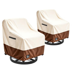 Finiboko front view covered chair showing full protection benefit