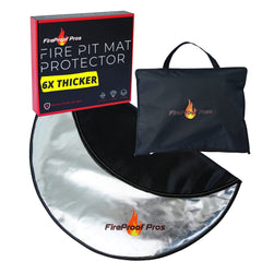 FireProof Pros front packaging showing mat and benefits