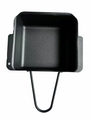 Firsgrill front view of replacement drip pan showing fit and clean design benefit