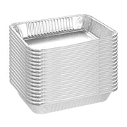 Firsgrill front packaging showing 20-pack of replacement drip pans and convenience
