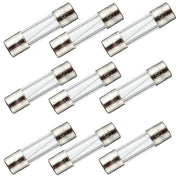 Firsgrill front packaging showing nine 5A 250V replacement fuses and quick restock benefit