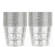 Firsgrill front packaging showing 30-pack liners and compatibility, keeps bucket clean