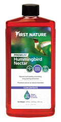 FIRST NATURE front label showing product name and size, clear mixing directions benefit