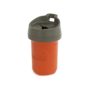 fishpond PIOPOD front view showing compact microtrash container and easy access - keeps gear tidy