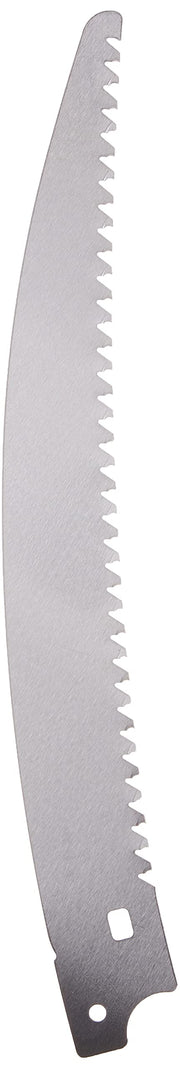Fiskars 15-inch front blade view showing full cutting length and balance benefit