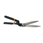 Fiskars front view of shears showing compact profile and precise blades for neat trimming