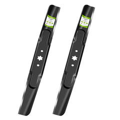 Fismiuta front-facing blade pack showing 42 inch replacement and compatibility benefits