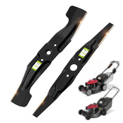 Fismiuta front view of 21 inch twin blade set showing complete package benefits