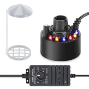 FITNATE fogger front view showing compact design and ports, easy setup benefit