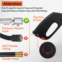 FIXFANS side-mounted handle attached to wand showing stable grip for precise cleaning benefit