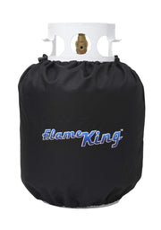 Flame King front view cover showing fit and neat appearance