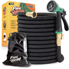 Flexi Hose front packaging showing kit contents and benefits