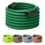 Flexzilla front packaging in forest green showing product and benefit