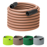Flexzilla Colors Red Clay full-length hose front showing easy handling