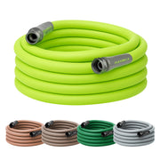 Flexzilla front packaging showing model and length, highlighting lightweight benefit