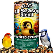 Flockin' front view of seed cylinder showing shape and fit benefits