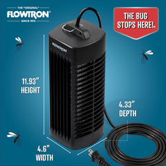 Flowtron high-voltage grid detail showing secure enclosure and fast elimination