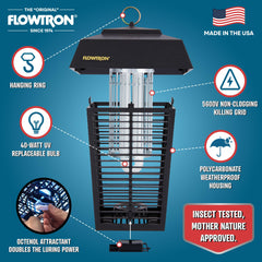 Flowtron octenol cartridge and holder illustrating enhanced mosquito lure