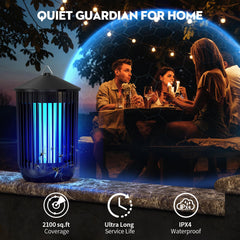 Flyghost electric 4200V grid detail demonstrating quick insect elimination