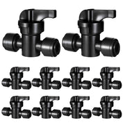 FOGWOWO front packaging showing ten 1/4" shut off valves for easy replacement