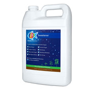 FOOP sweetener front label on one-gallon bottle showing product identity and benefits
