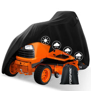 FORSPARK front view cover on mower showing full protection