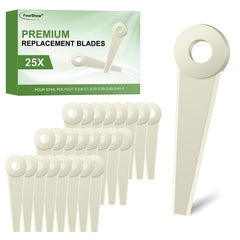 FourShow front packaging showing 25 blades and compatibility information for quick identification