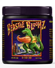FoxFarm Beastie Bloomz front label showing product type and benefits