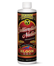FoxFarm bottle front label showing product identity and quick benefit