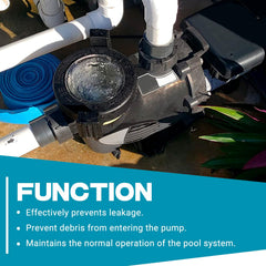 FQRANBO lid seal gasket detail showing flexibility and leak prevention