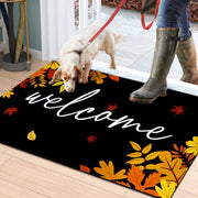 FRAMICS front view showing maple leaves and welcoming design benefit: seasonal curb appeal