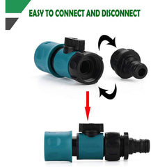 Freeasy male adapter thread detail showing secure 3/4-inch connection