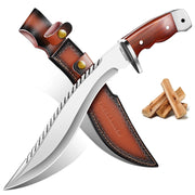 Freelander kukri front view showing full profile and balance benefit