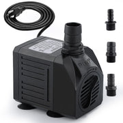 FREESEA pump front view showing compact design and controls for quiet operation