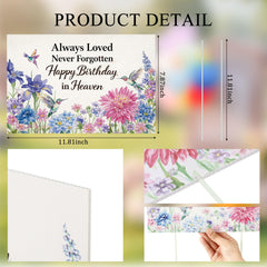 Frienda close-up of hummingbird and flowers print emphasizing vibrant durable colors