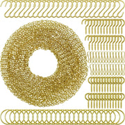 Frienda gold full roll chain kit showing length and included accessories benefit bulk projects