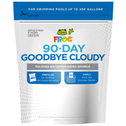 FROG front packaging showing three Goodbye Cloudy pods and benefits