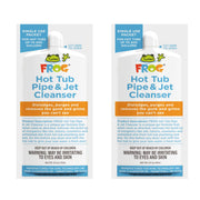 FROG front packaging showing two single-dose cleanser sachets and benefits