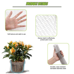 Froidesente gardening gloves paired with baskets for safe installation