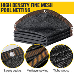 frtzal metal grommet and included 96 ft rope securing cover for stability