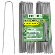 FUIJOL front view of 100-pack staples showing product and labeling for reliable anchoring